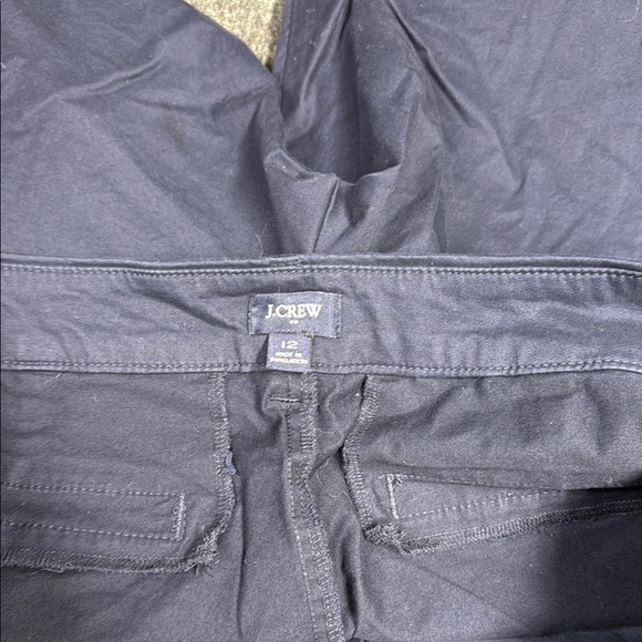 J. Crew Blue Flat Front Shorts Classic Style - Picture 2 of 4